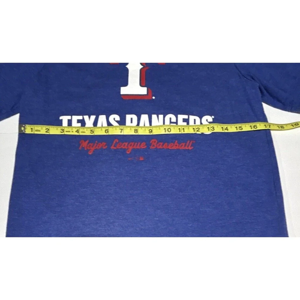 Nike Texas Rangers MLB Blue Short Sleeve T-Shirt Baseball Size Men’s M